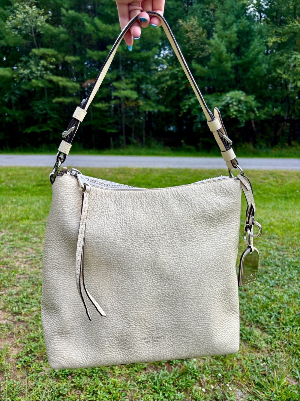 Henri Bendel Leather Shoulder Bag